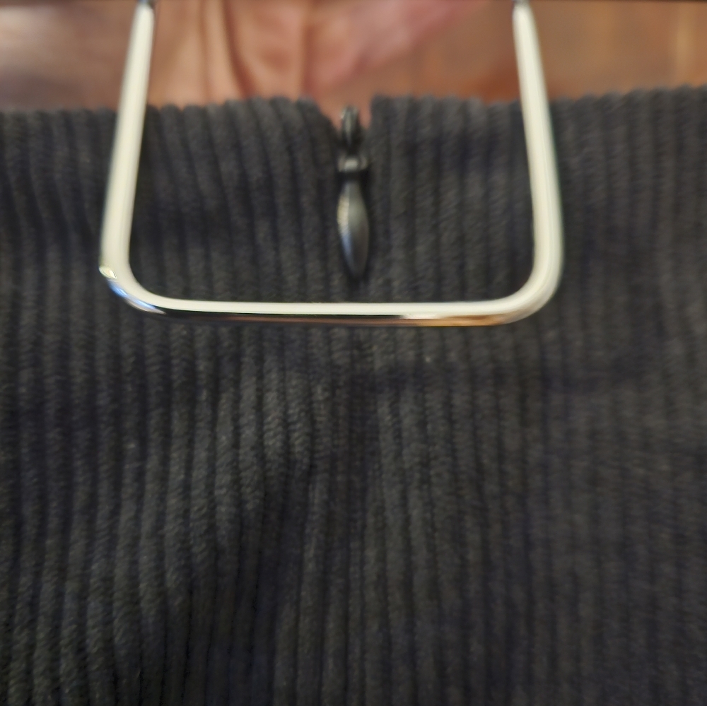 Halara Black Corduroy Skirt with Built-in Shorts - Picture 5 of 7